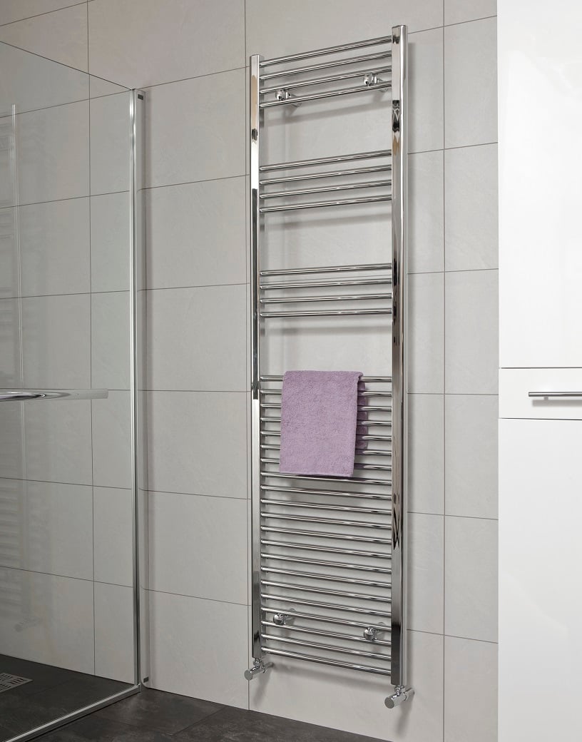 Sonas 1800 x 500 Straight Towel Rail - Chrome