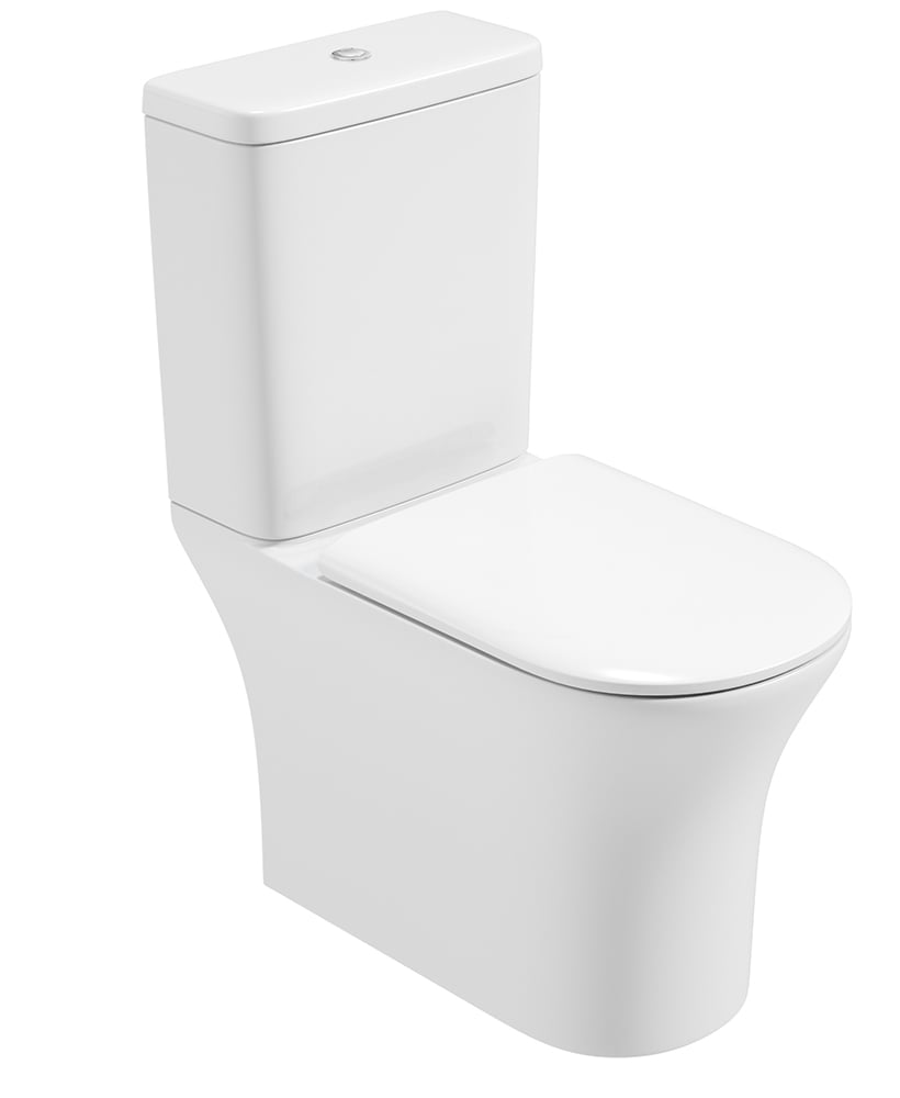 Amanda Close Coupled Rimless WC-Soft Close Seat