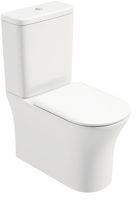 Amanda Fully Shrouded Rimless WC-Soft Close Seat