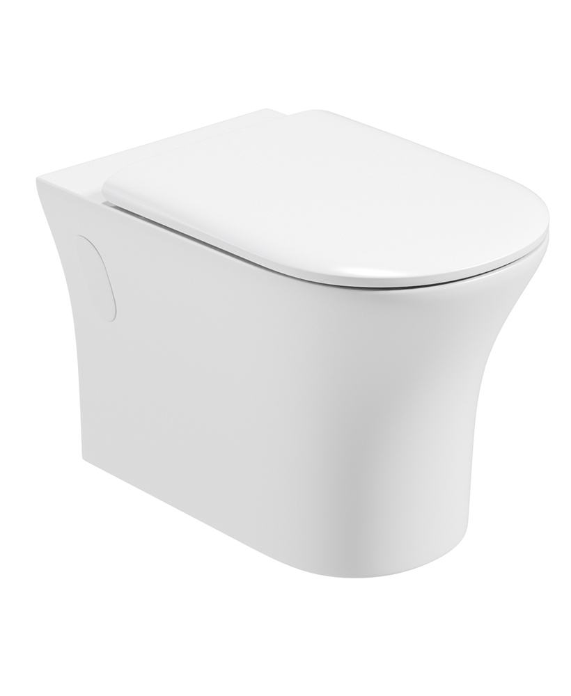 Amanda Rimless Wall Hung WC-Soft Close Seat