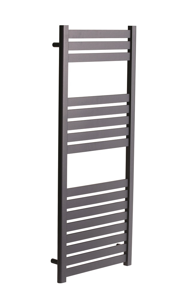 Ashton  1200 x 500 Heated Towel Rail Anthracite