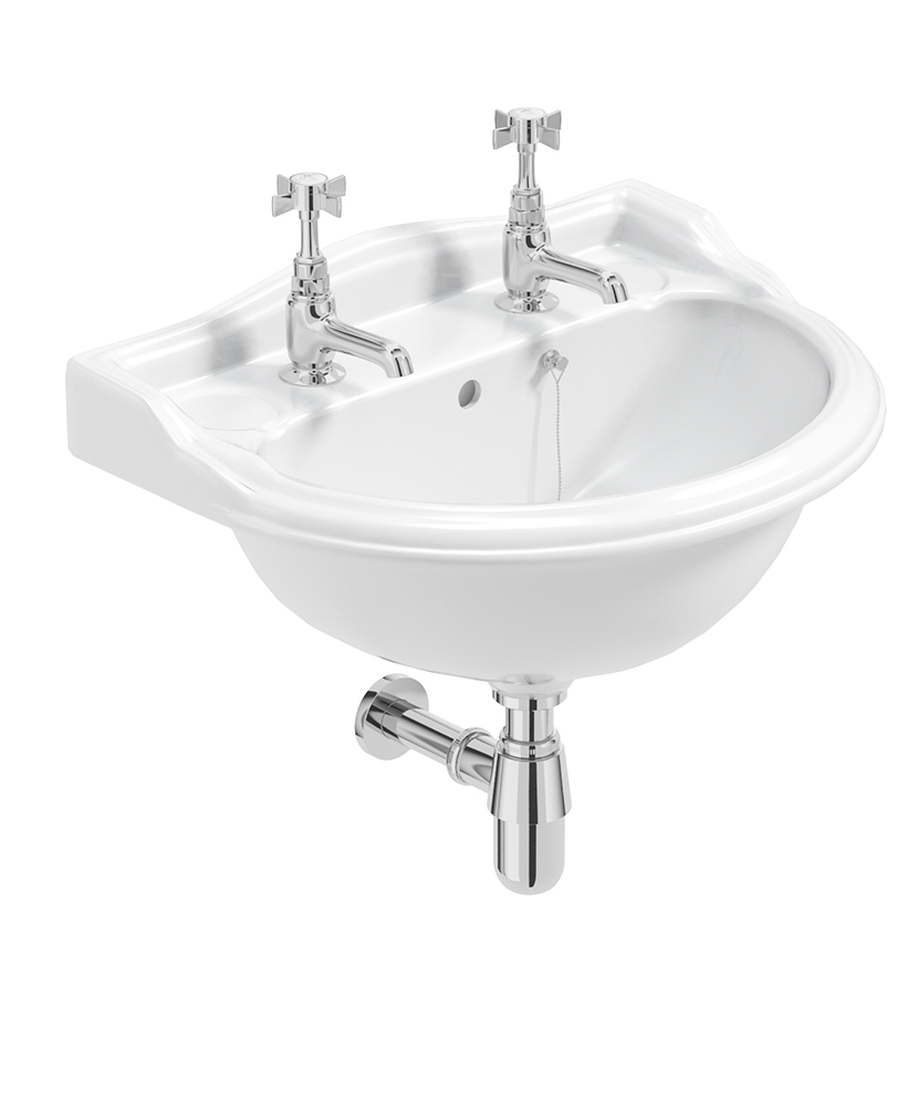 Cambridge 50cm Basin 2TH