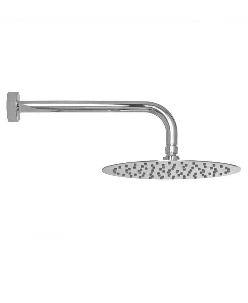 Cari Round 250mm Shower Head & 300mm Wall Shower Arm