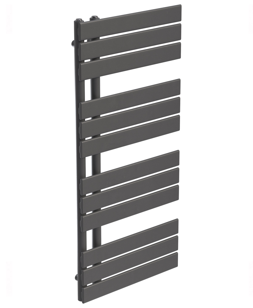 Como 1126 x 550 Heated Towel Rail  Anthracite