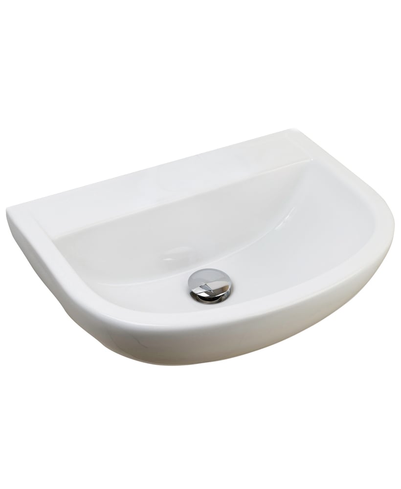 Compact Medical 500 Washbasin No Tap Hole