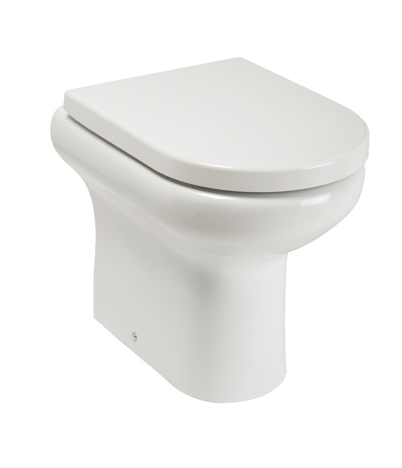 Compact Rimless Standard Height BTW WC