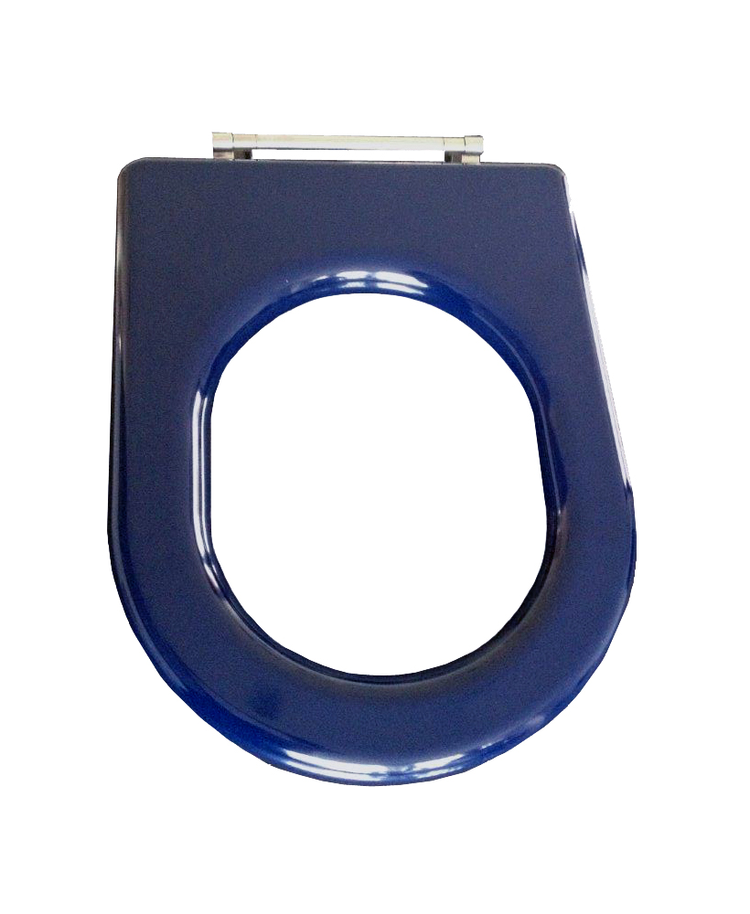 Compact seat ring blue stainless steel top fix hinge