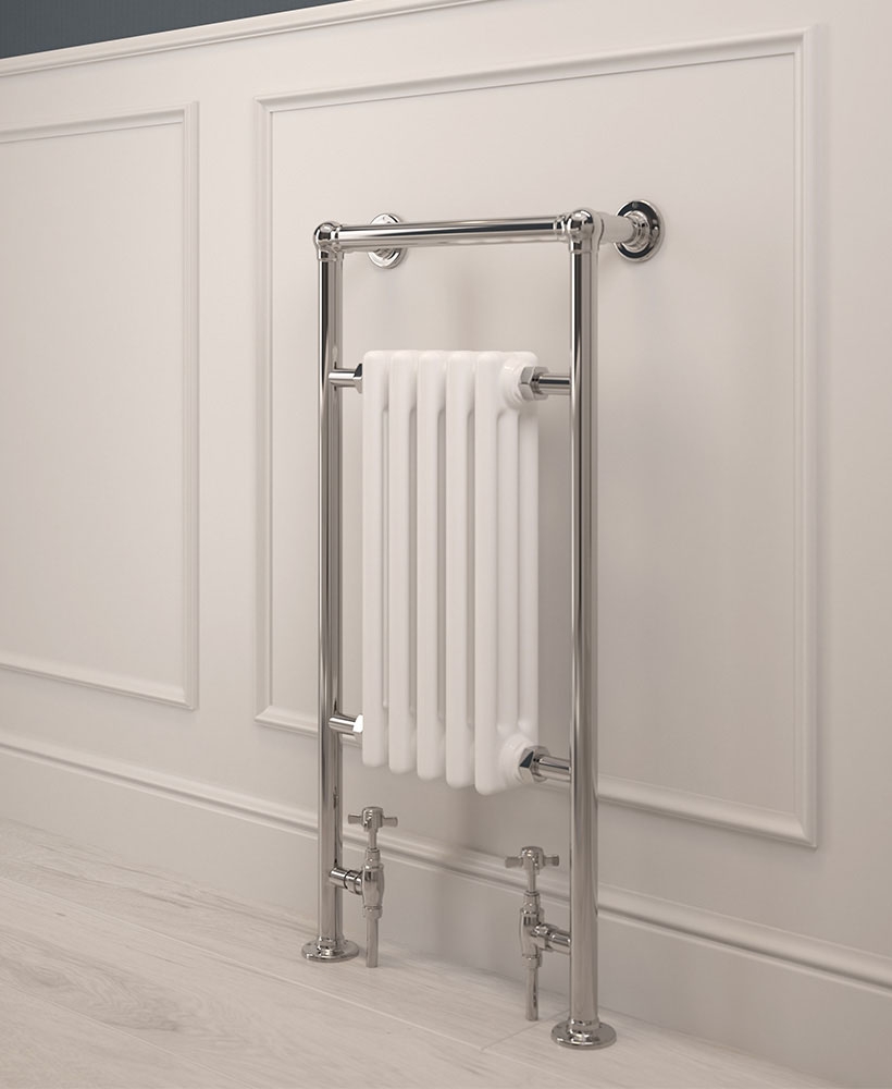 Croft 940 x 475 Heated Towel Rail