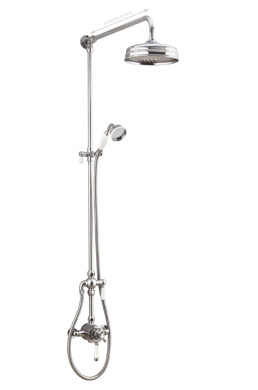 Ely Traditional Thermostatic Shower Kit