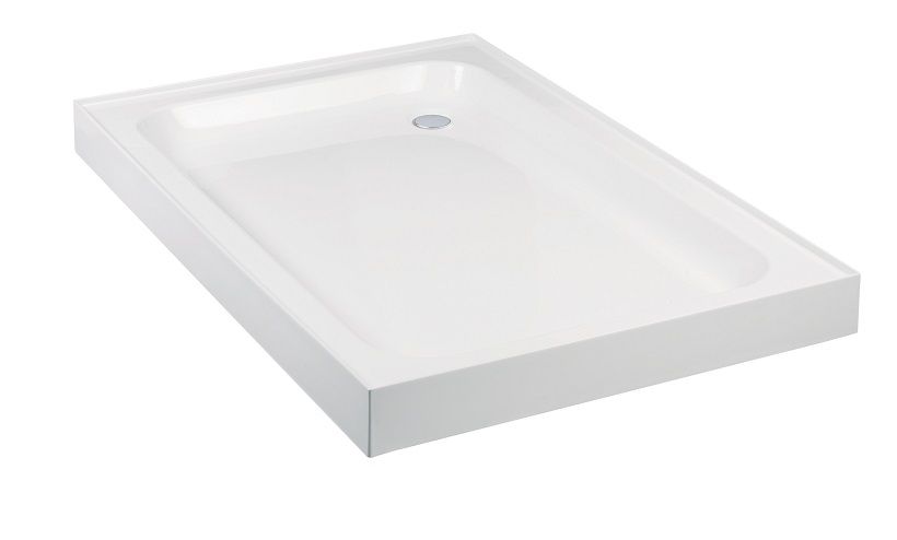 JT Ultracast 1000x700 Rectangle 4 Upstand Shower Tray 