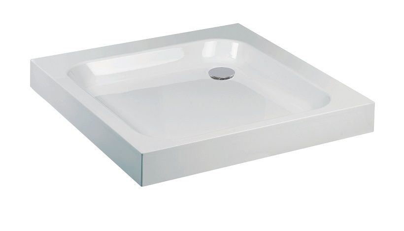 JT Ultracast 800 Square Shower Tray 