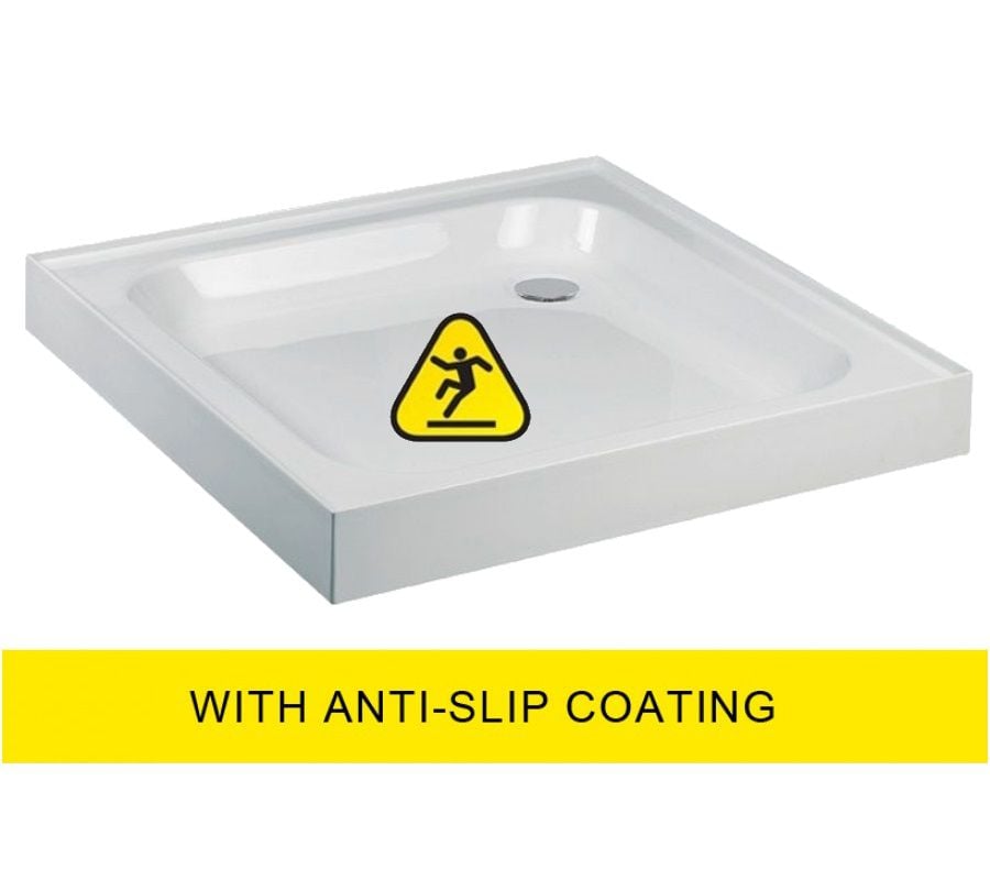 JT Ultracast 700  Square Upstand Shower Tray   - Anti Slip 