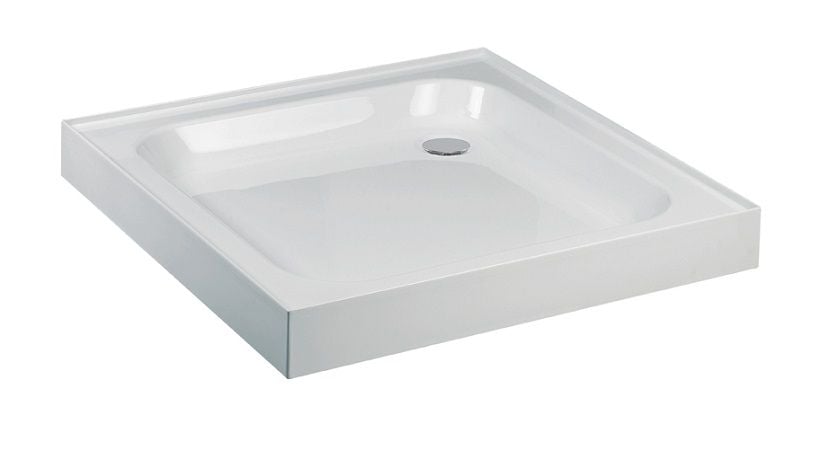 JT Ultracast 1000 Square 4 Upstand Shower Tray 