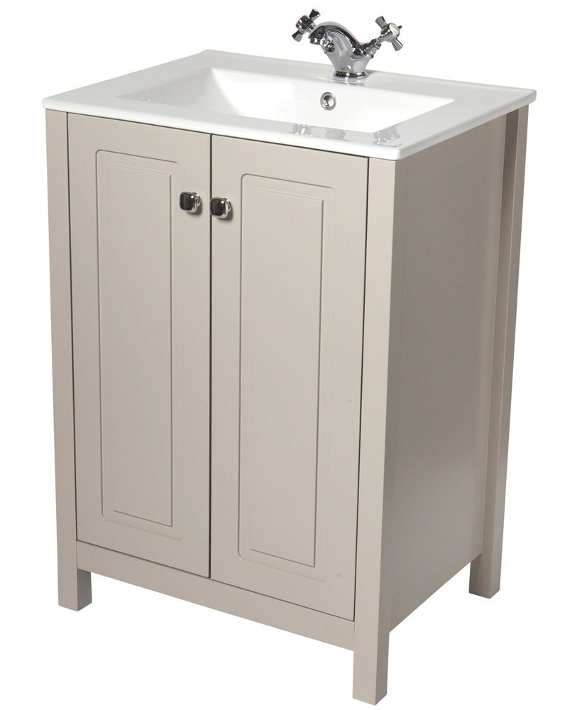 Kingston stone 60 vanity unit & toledo basin