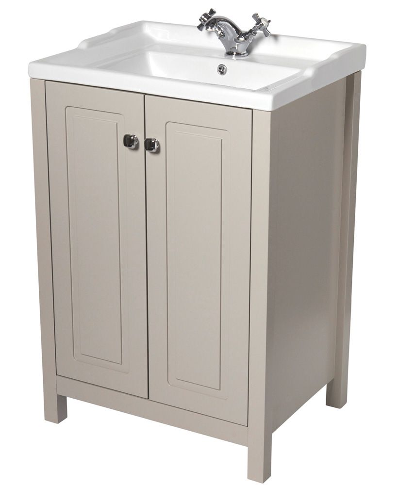 Kingston stone 60 vanity unit & victoria basin