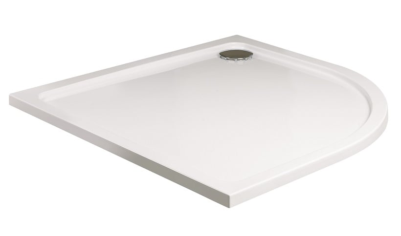 Kristal Low Profile 800 Quadrant Shower Tray with FREE shower waste