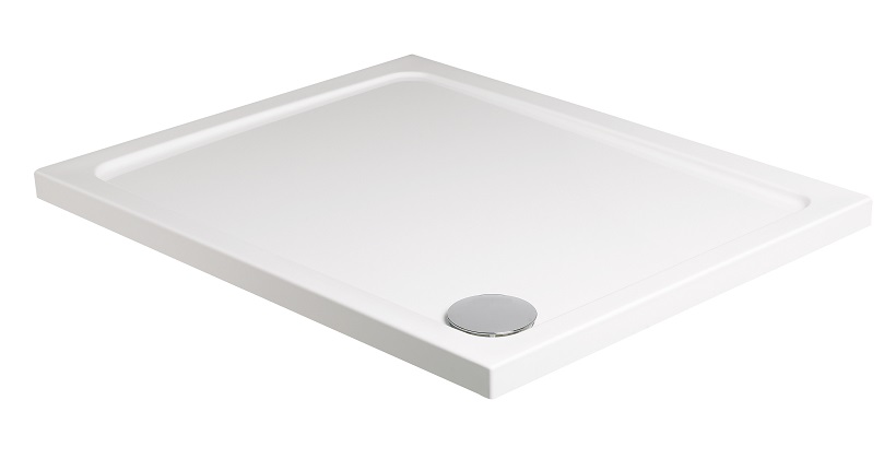 Kristal Low Profile 1000x900 Rectangle Shower Tray with FREE shower waste