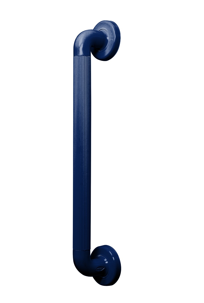 PVC Grab Bar - 600mm - Blue