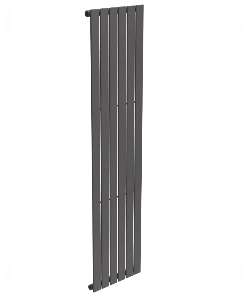 Piatto Flat Tube Designer Radiator Vertical 1800 x 452 Single Panel Anthracite