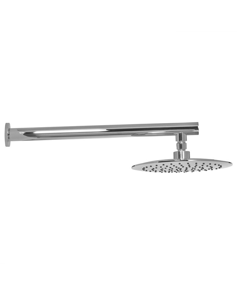 Ria Round 230mm Chrome Shower Head & 440 Wall Shower Arm