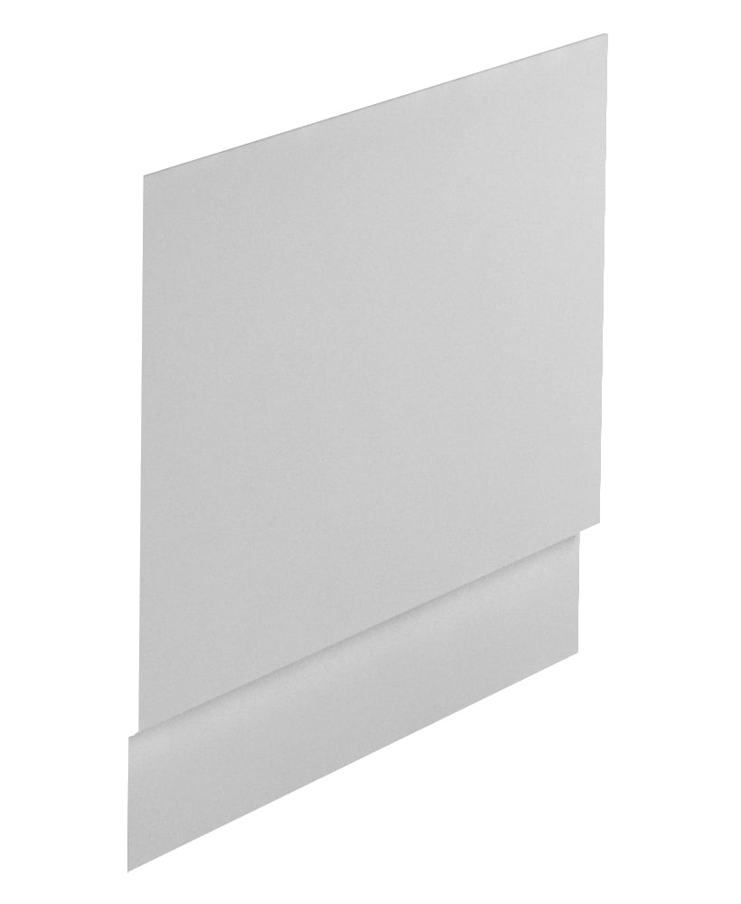 Scandinavian End Bath Panel 800mm Gloss White