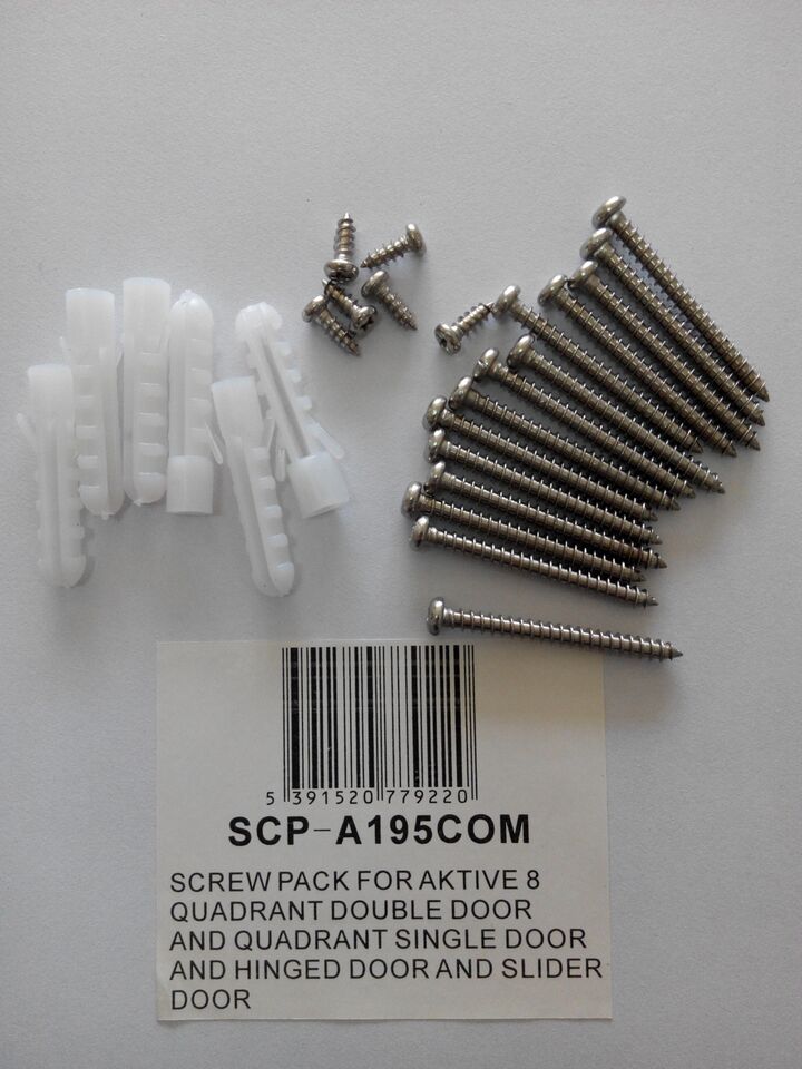 Aktive Range Universal Screw Pack For All Door Types