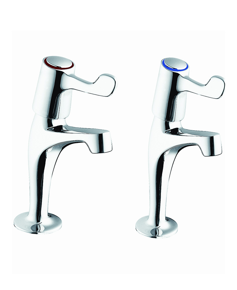 Sola High Neck Lever Action Basin Taps