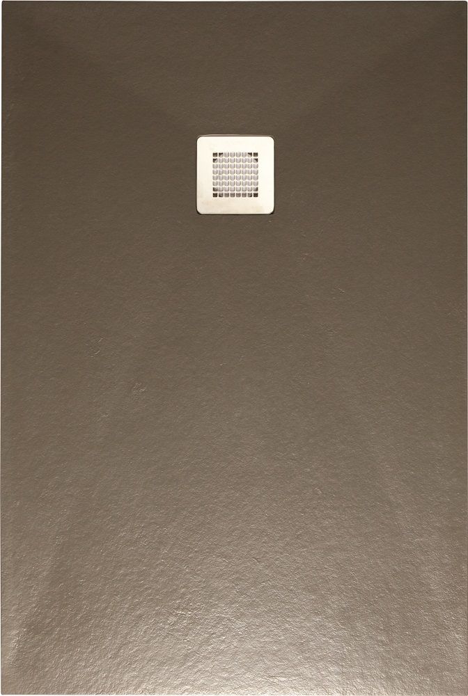 Slate Taupe 1500x900 shower tray with FREE Shower Waste