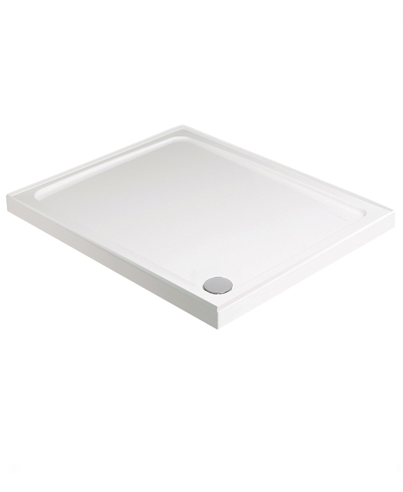 Kristal Low Profile900  Square  4 Upstand  Shower Tray with FREE shower waste