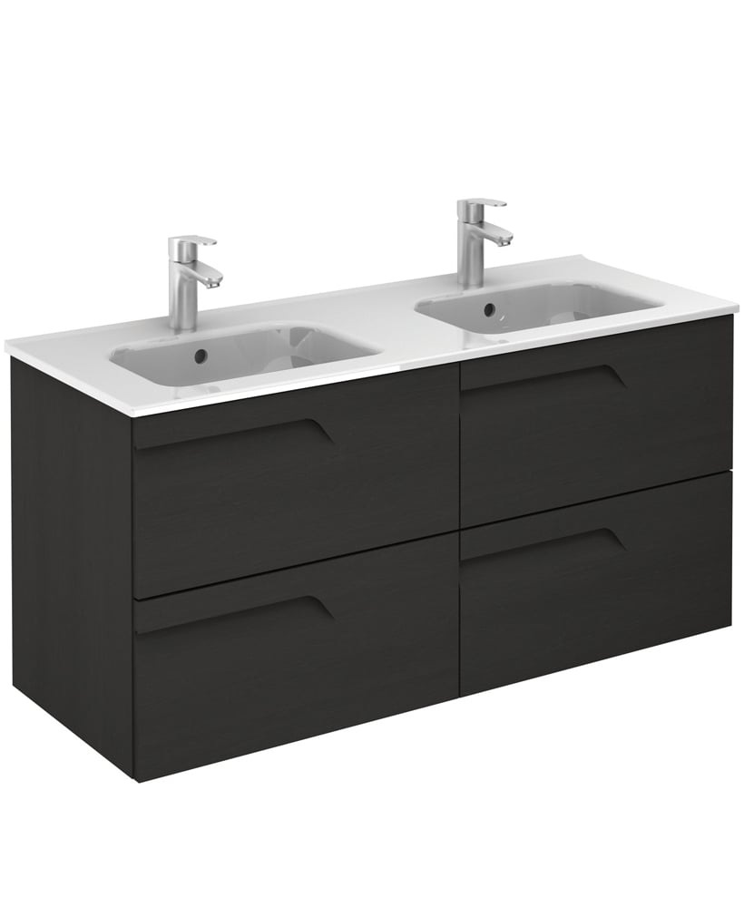 Brava Nature Grey 120 Vanity Unit & Slim Basin