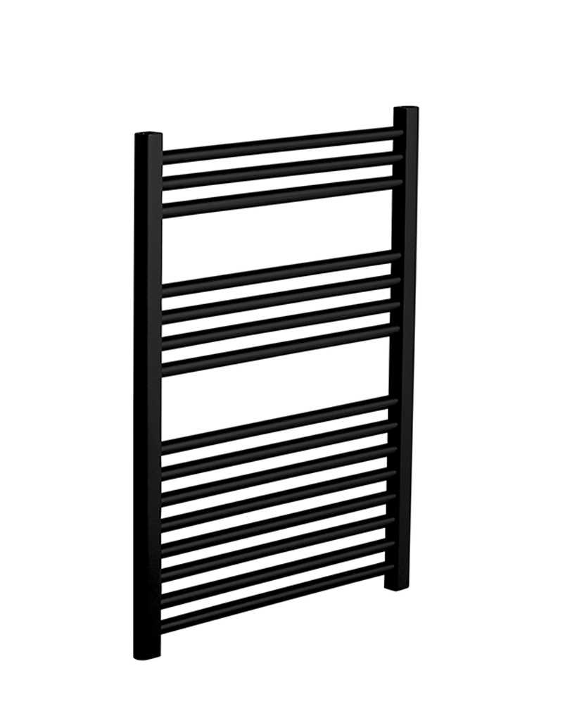 800 x 500 Straight Towel Warmer Black