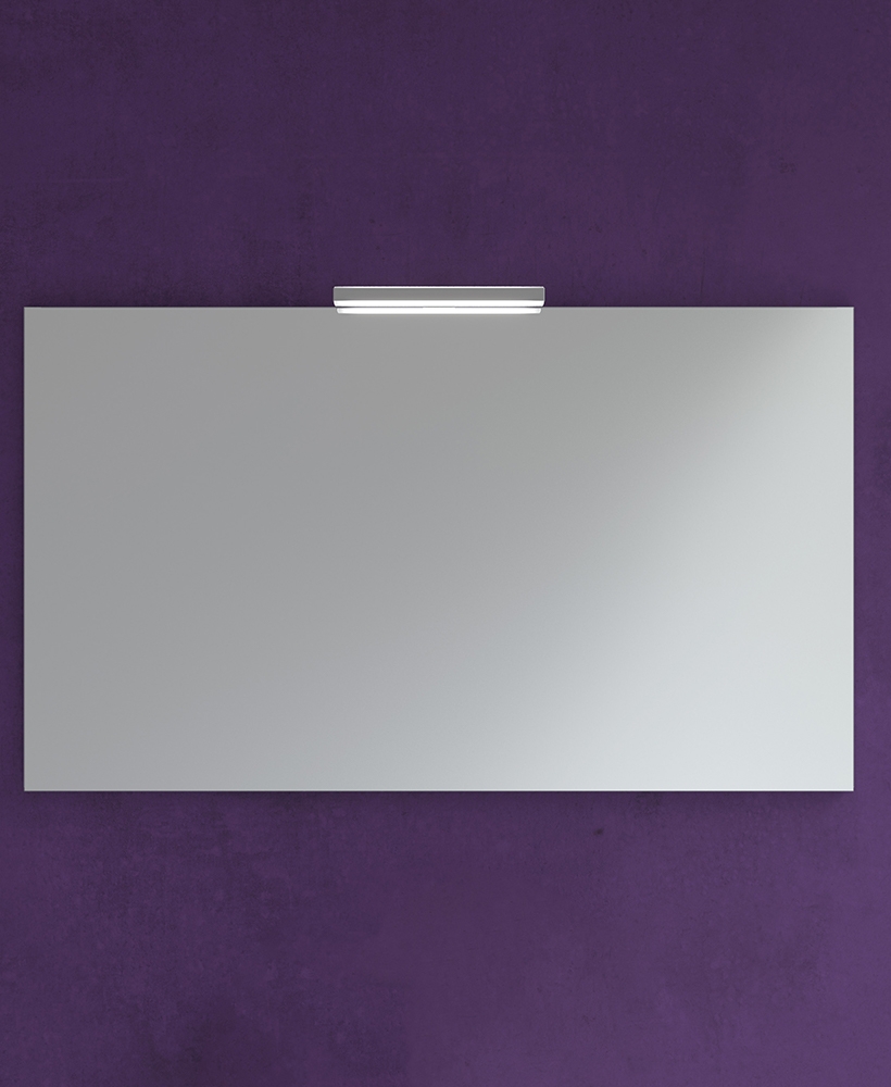 1000mm x 700mm Mirror & Veronica Chrome Light