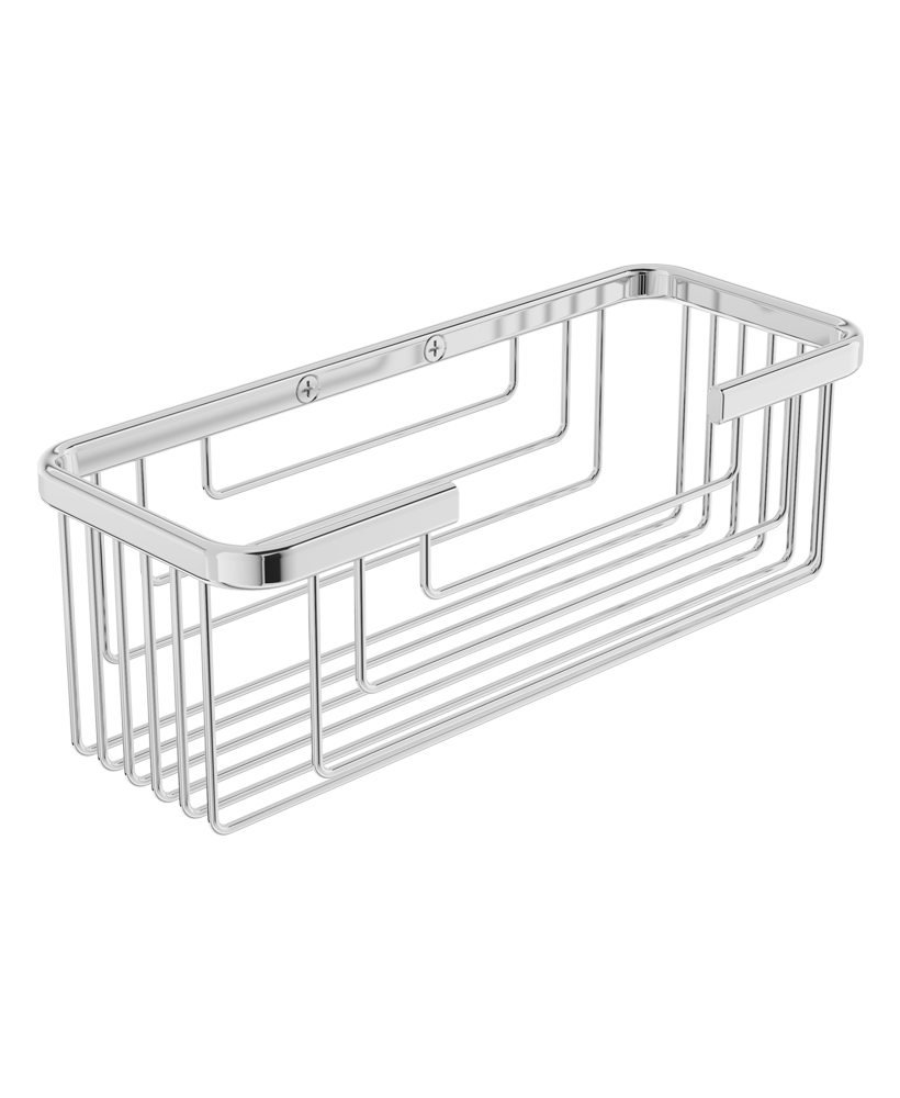 Cora Wire Soap Basket Chrome