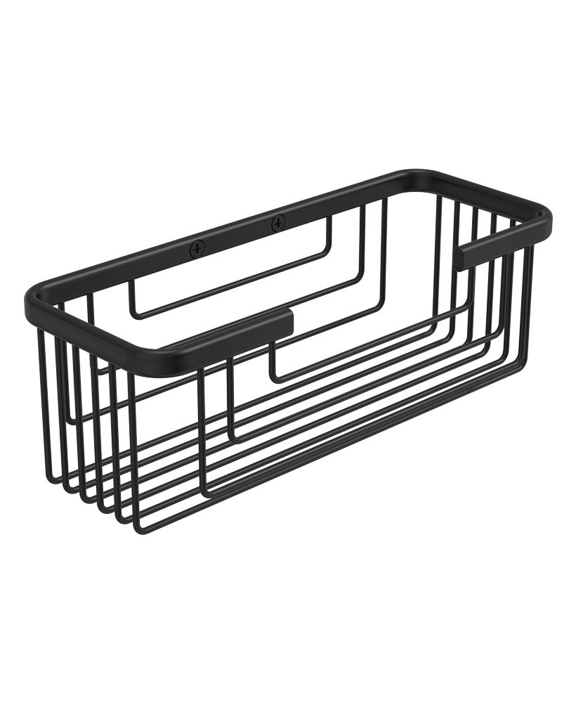 Cora Wire Soap Basket Black