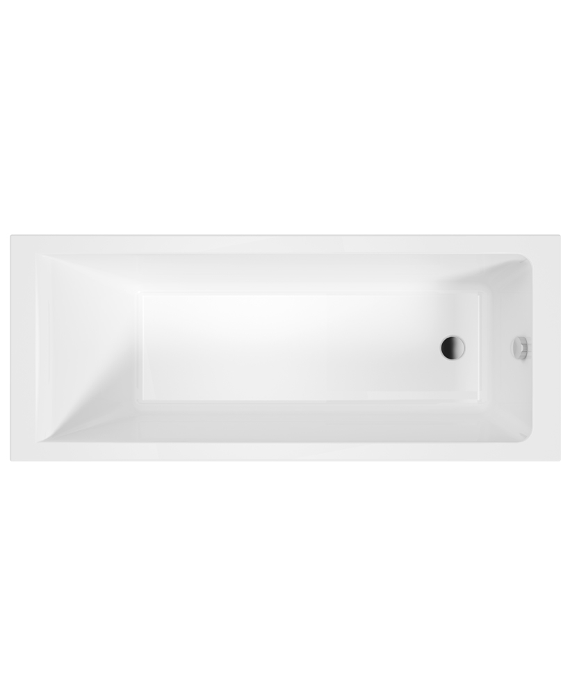 Cubo 1600x700 Single Ended Bath