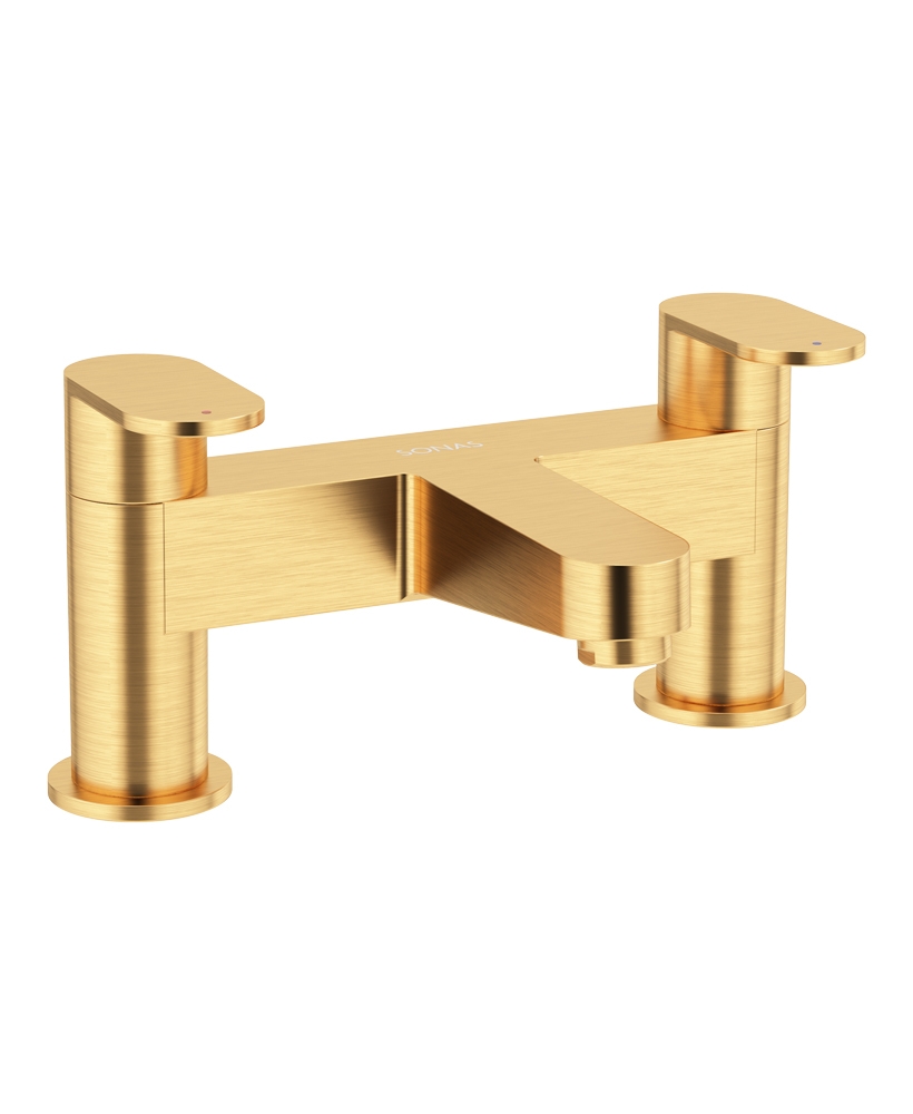 Norfolk Bath Filler Brushed Gold