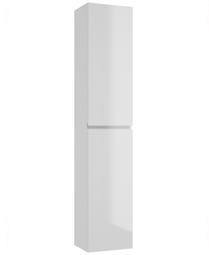 Gloss White 30cm Universal Wall column