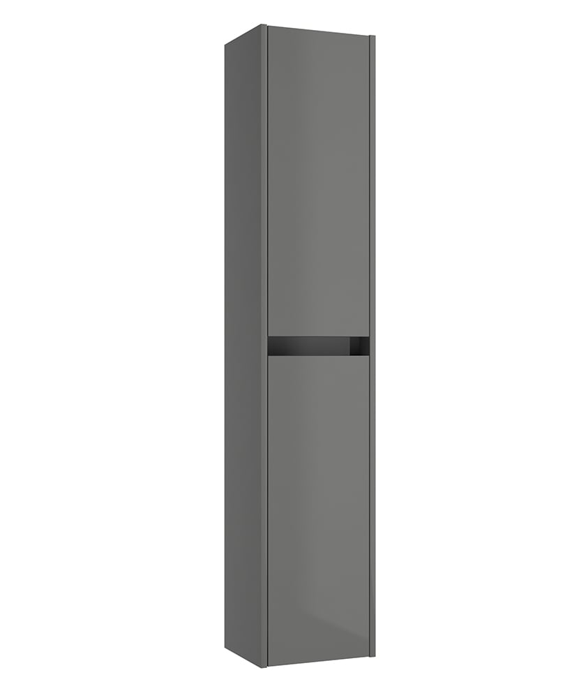 Odeon Universal Steel Grey Gloss 30cm Storage Column