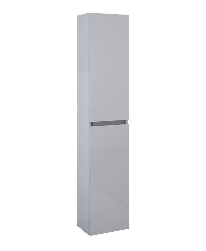 Universal Wall Column 30cm Light Gloss Grey