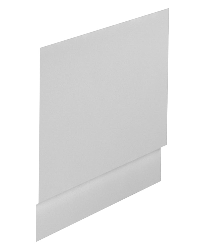 Scandinavian End Bath Panel 700mm Matt White