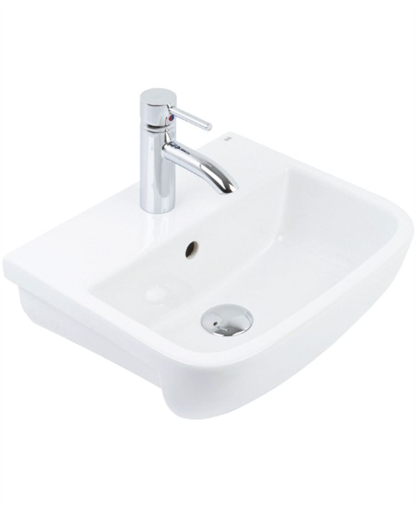 Rubix 52cm Semi Recessed Basin