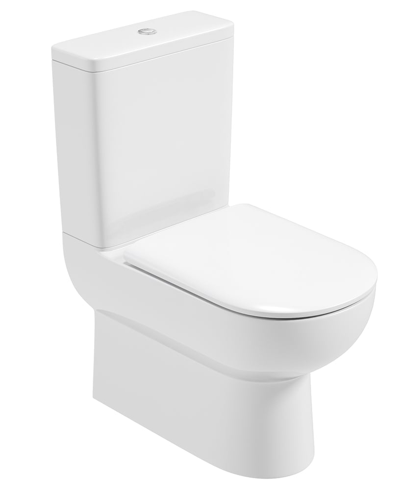 Viva Fully Shrouded WC - Soft Close Seat