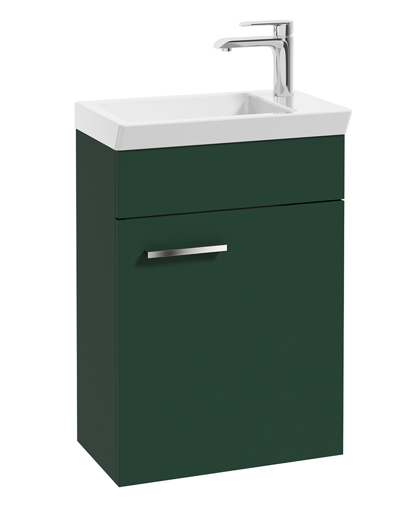 Charm Matt Green 45cm Wall Hung Vanity Unit