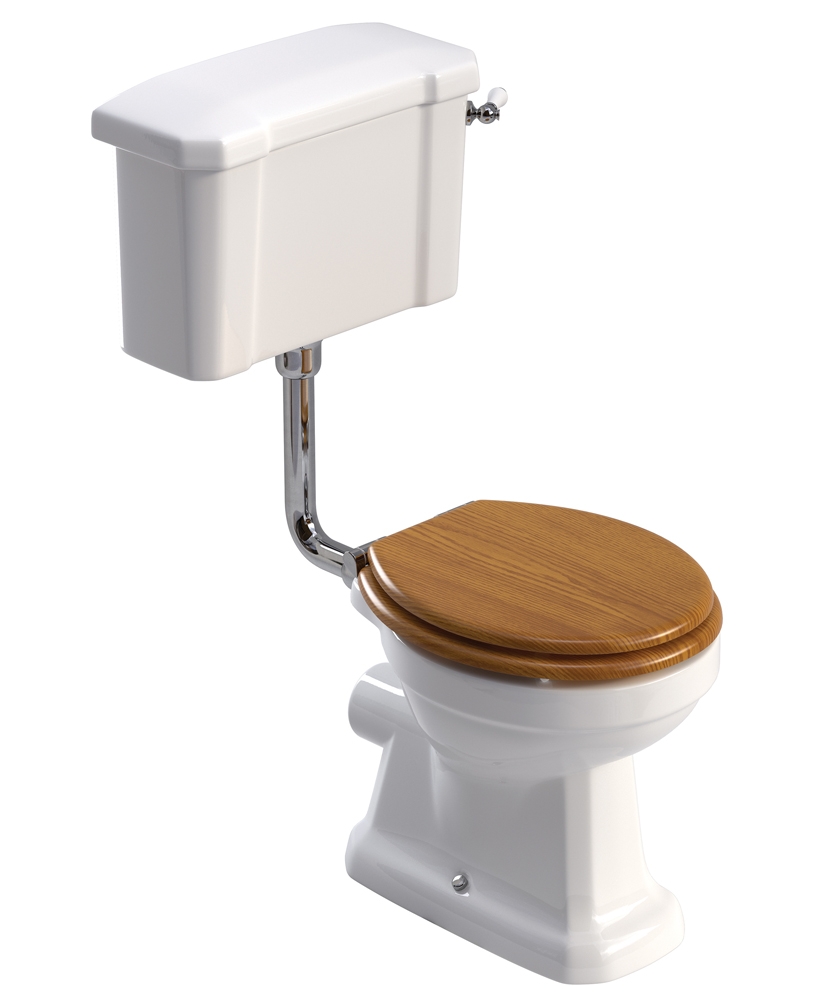 Westbury Low Level WC-Oak MDF Soft Close Seat